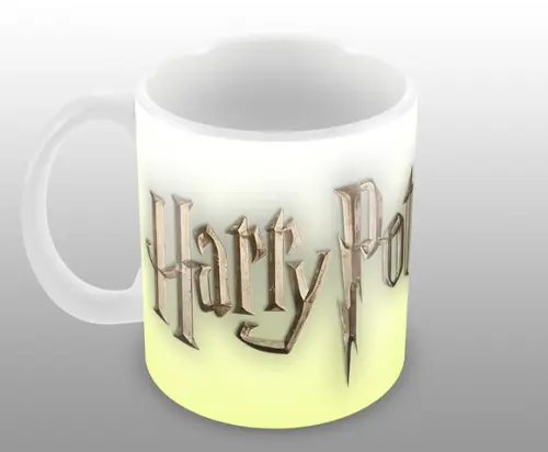 Caneca Polímero Harry Potter Personalizada