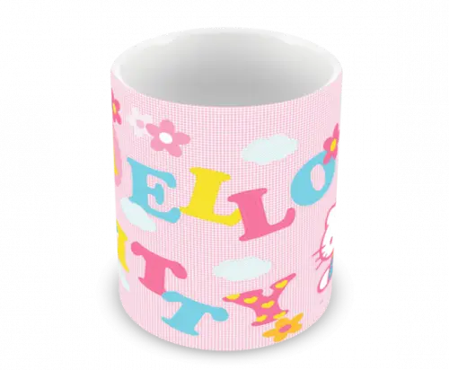 Caneca Polímero Hello Kitty Personalizada