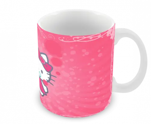 Caneca Polímero Hello Kitty Personalizada