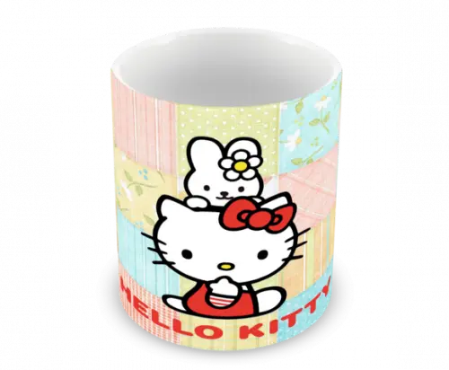 Caneca Polímero Hello Kitty Personalizada