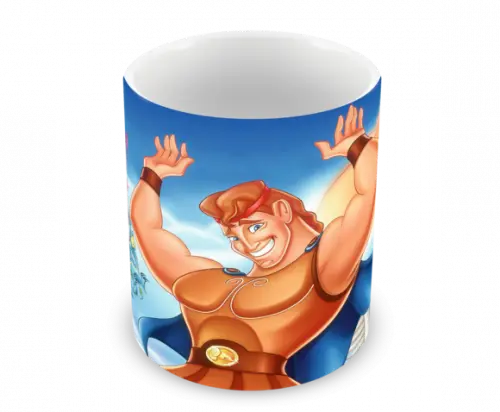 Caneca Polímero Hércules Disney Personalizada