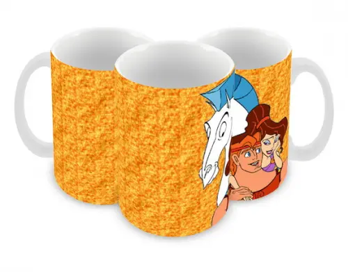 Caneca Polímero Hércules Disney Personalizada