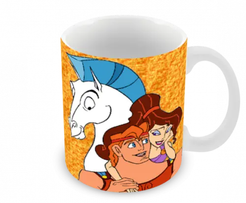 Caneca Polímero Hércules Disney Personalizada