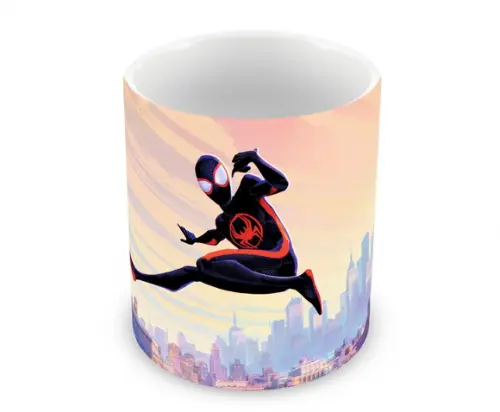 Caneca Polímero Homem Aranha Através do Aranhaverso