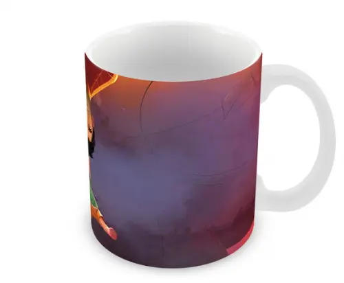Caneca Polímero Homem Aranha Através do Aranhaverso