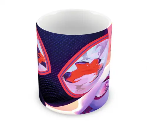 Caneca Polímero Homem Aranha Através do Aranhaverso