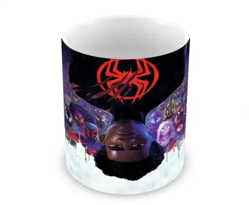 Caneca Polímero Homem Aranha Através do Aranhaverso