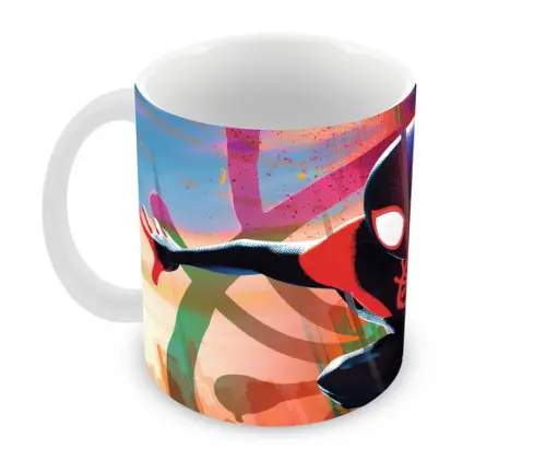 Caneca Polímero Homem Aranha Através do Aranhaverso