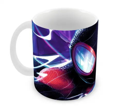 Caneca Polímero Homem Aranha Miles Morales Personalizada