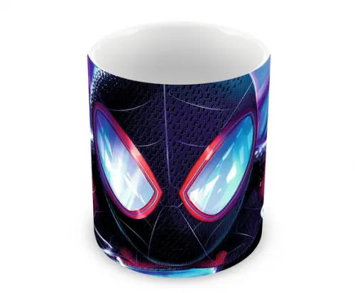 Caneca Polímero Homem Aranha Miles Morales Personalizada