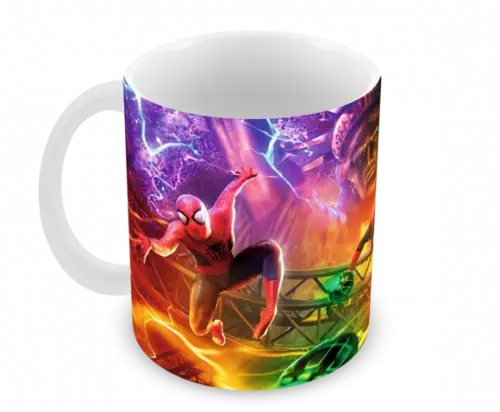 Caneca Polímero Homem Aranha Personalizada