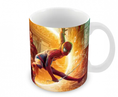Caneca Polímero Homem Aranha Personalizada