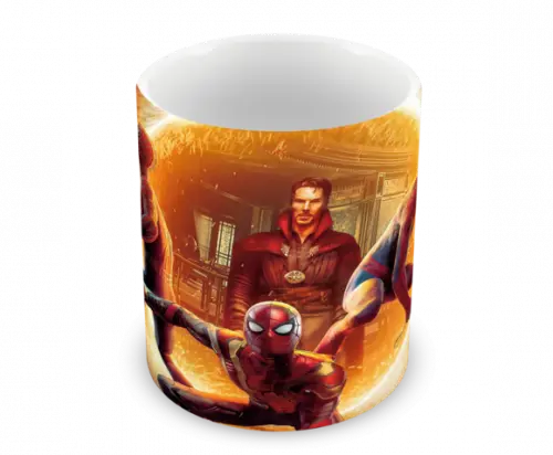 Caneca Polímero Homem Aranha Personalizada
