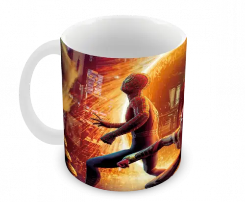 Caneca Polímero Homem Aranha Personalizada