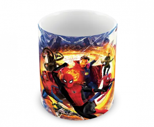 Caneca Polímero Homem Aranha Personalizada