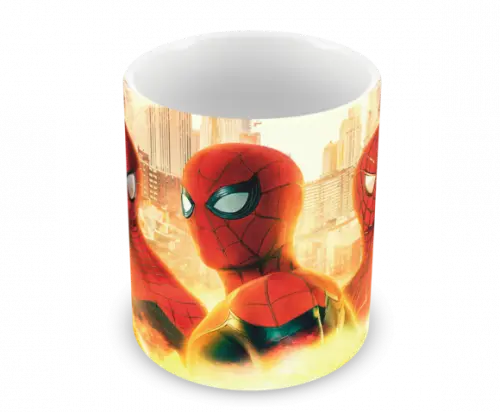 Caneca Polímero Homem Aranha Personalizada