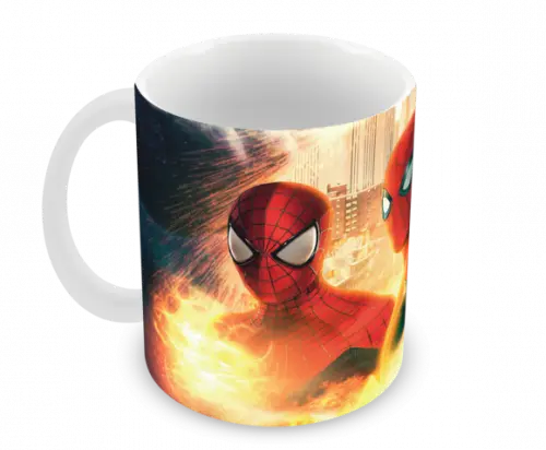 Caneca Polímero Homem Aranha Personalizada