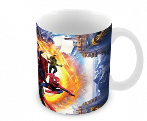 Caneca Polímero Homem Aranha Personalizada