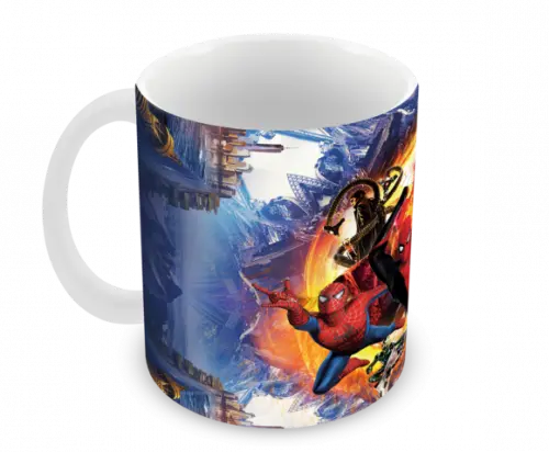 Caneca Polímero Homem Aranha Personalizada