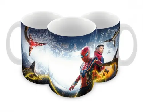 Caneca Polímero Homem Aranha Personalizada