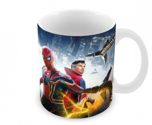 Caneca Polímero Homem Aranha Personalizada