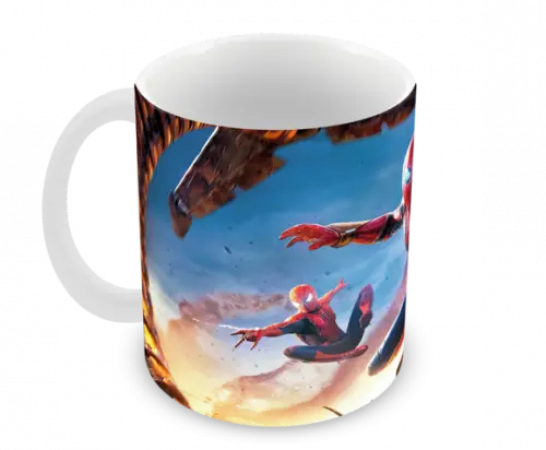 Caneca Polímero Homem Aranha Personalizada