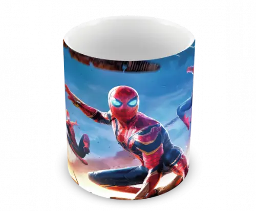 Caneca Polímero Homem Aranha Personalizada