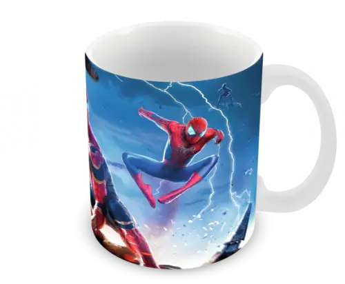 Caneca Polímero Homem Aranha Personalizada