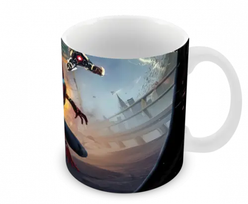 Caneca Polímero Homem Aranha Personalizada