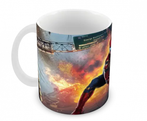 Caneca Polímero Homem Aranha Personalizada