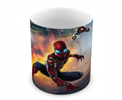 Caneca Polímero Homem Aranha Personalizada