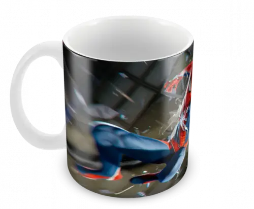 Caneca Polímero Homem Aranha Personalizada