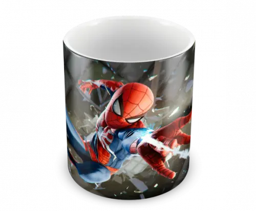 Caneca Polímero Homem Aranha Personalizada