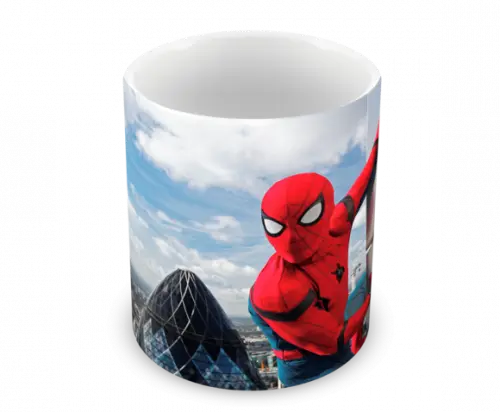 Caneca Polímero Homem Aranha Spider Man Personalizada
