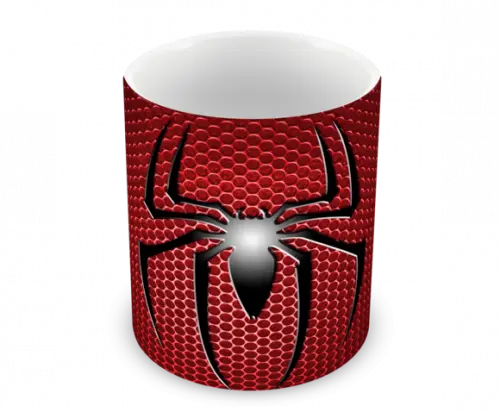 Caneca Polímero Homem Aranha Spider Man Personalizada
