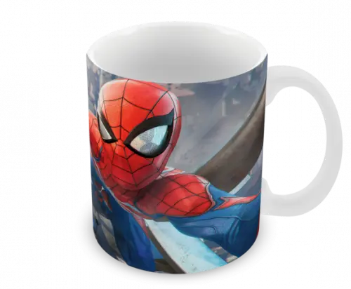Caneca Polímero Homem Aranha Spider Man Personalizada