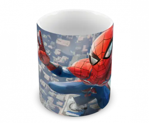 Caneca Polímero Homem Aranha Spider Man Personalizada