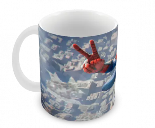 Caneca Polímero Homem Aranha Spider Man Personalizada