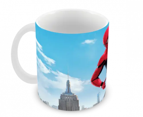 Caneca Polímero Homem Aranha Spider Man Personalizada