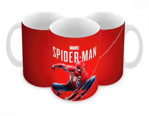 Caneca Polímero Homem Aranha Spider Man Personalizada