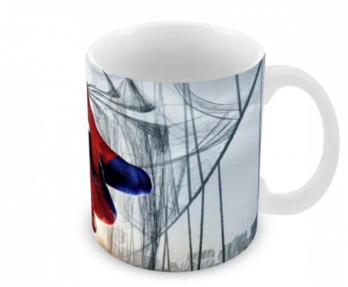 Caneca Polímero Homem Aranha Spider Man Personalizada