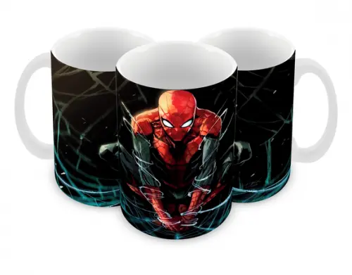Caneca Polímero Homem Aranha Spider Man Personalizada