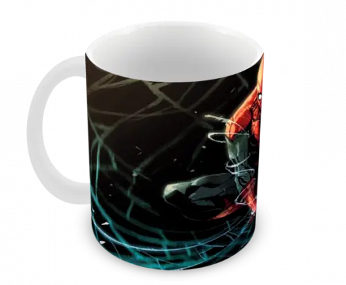 Caneca Polímero Homem Aranha Spider Man Personalizada