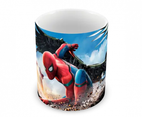 Caneca Polímero Homem Aranha Spider Man Personalizada
