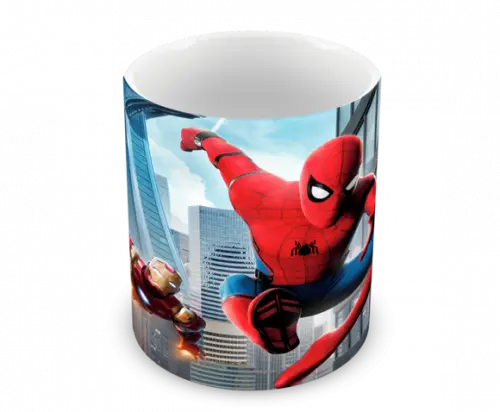 Caneca Polímero Homem Aranha Spider Man Personalizada