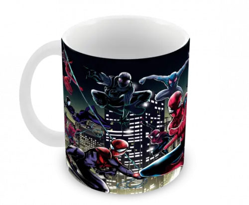 Caneca Polímero Homem Aranha Spider Man Personalizada