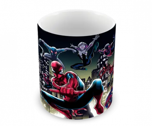 Caneca Polímero Homem Aranha Spider Man Personalizada