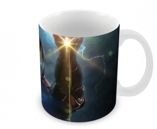 Caneca Polímero Homem de Ferro Personalizada
