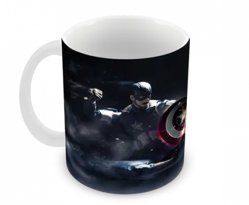 Caneca Polímero Homem de Ferro Personalizada