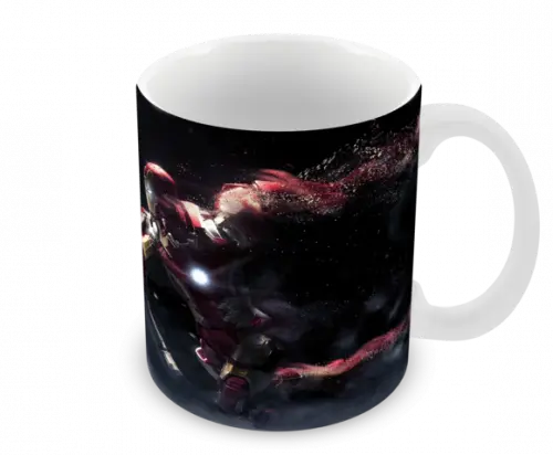 Caneca Polímero Homem de Ferro Personalizada
